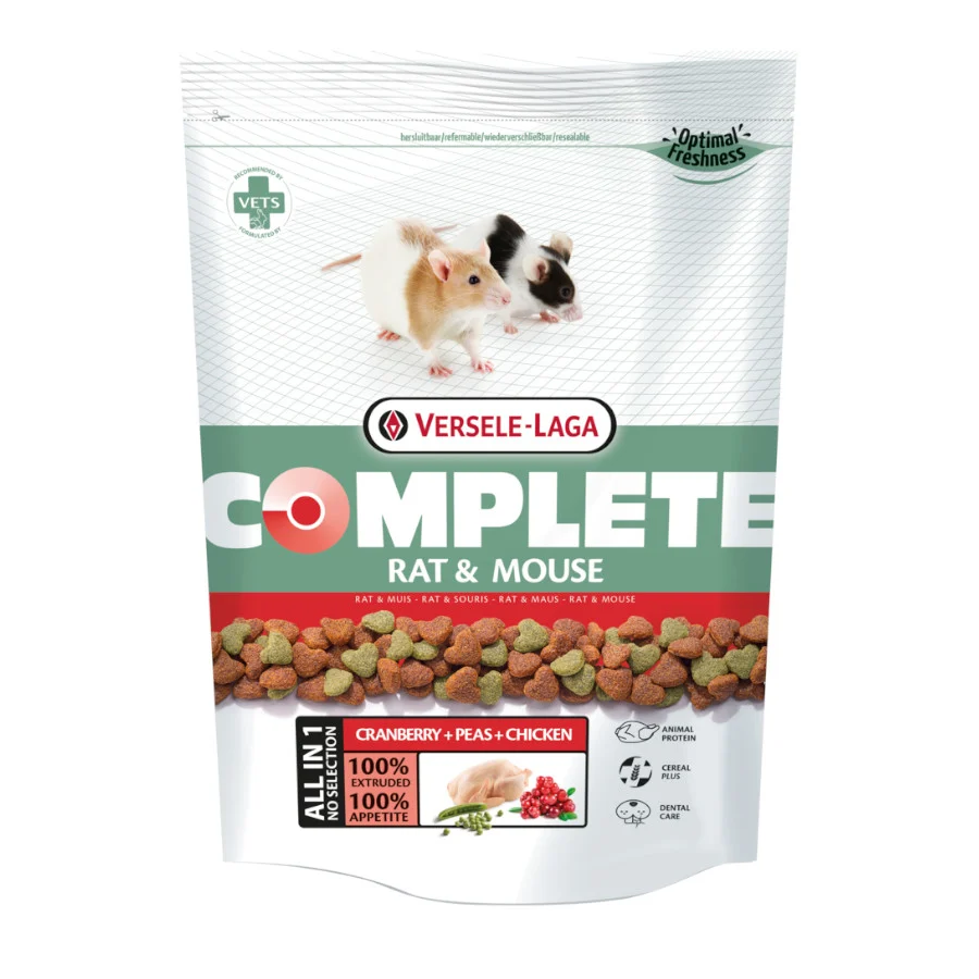 Versele-Laga Alimento completo para ratos e camundongos à base de frango