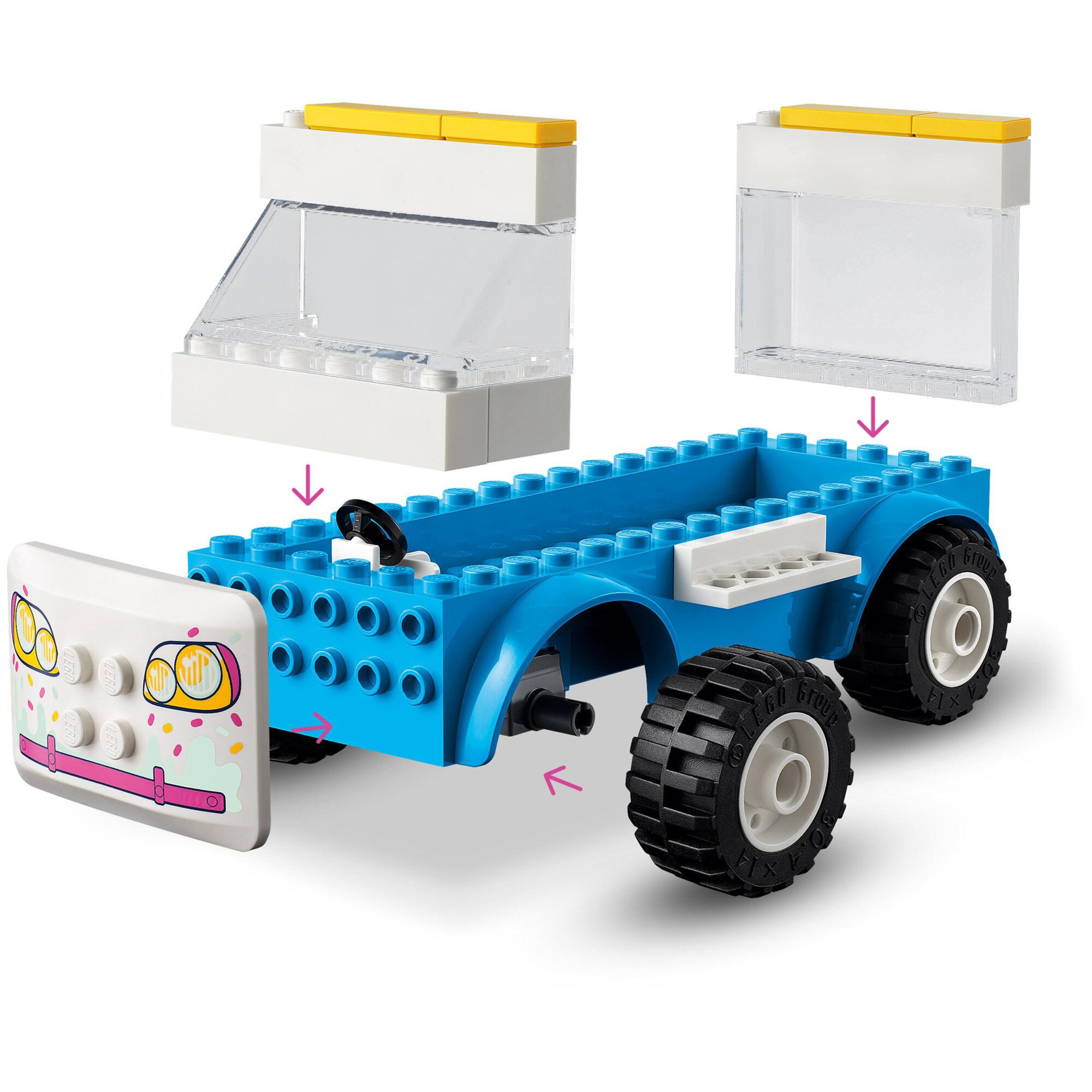 LEGO Konstruktionsspielzeug Friends Eiswagen