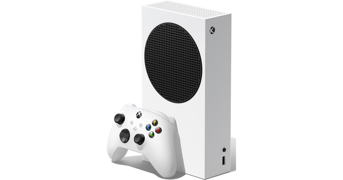 MicrosoftXbox Series S 512GB spelconsole  (Wit/zwart, 512 GB)