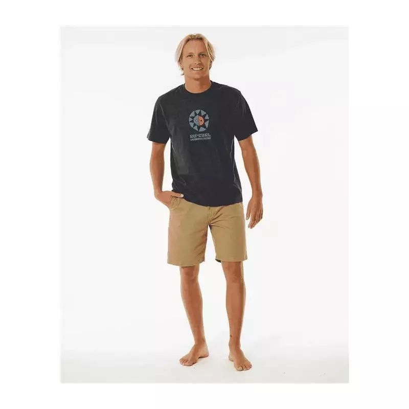 Teeshirt RIPCURL Swc Sun Beams Tee Washed Black