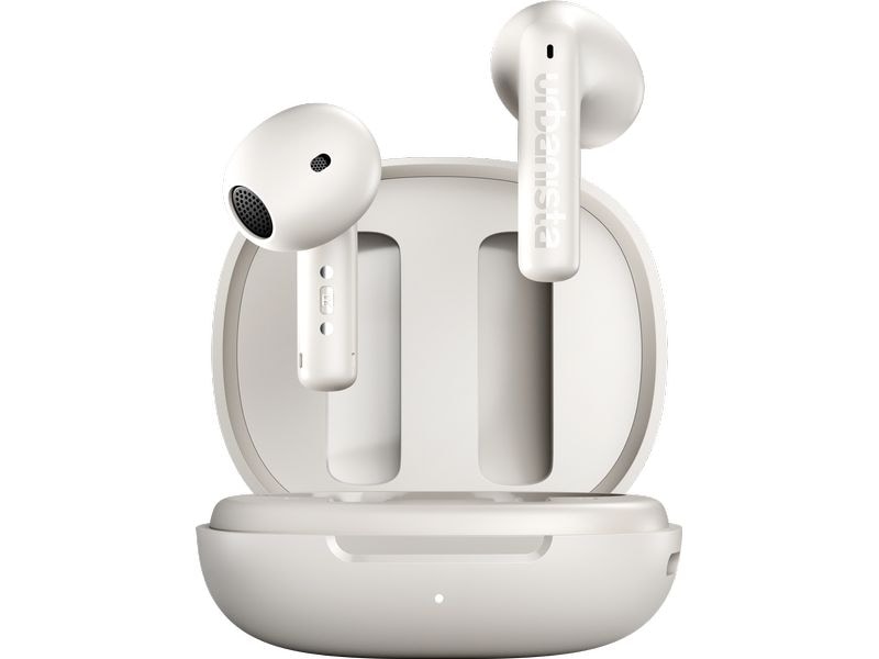 Urbanista True Wireless In-Ear-Kopfhörer Santa Monica Weiss True-Wireless In-Ear-Kopfhörer mit aktiver Geräuschunterdrückung