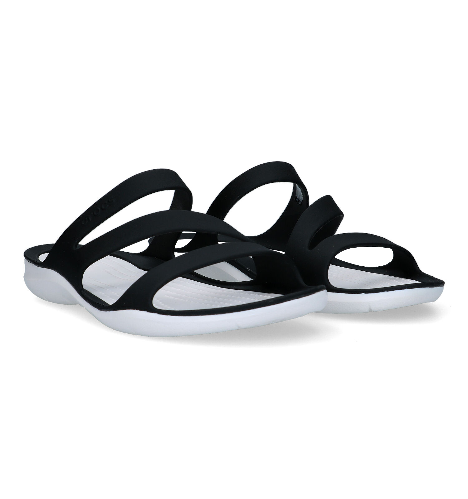 Badslippers zwart