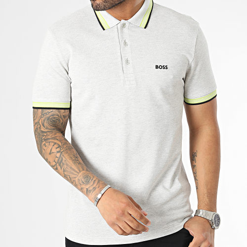 Polo Manches Courtes Paddy 50468983 Gris Chiné