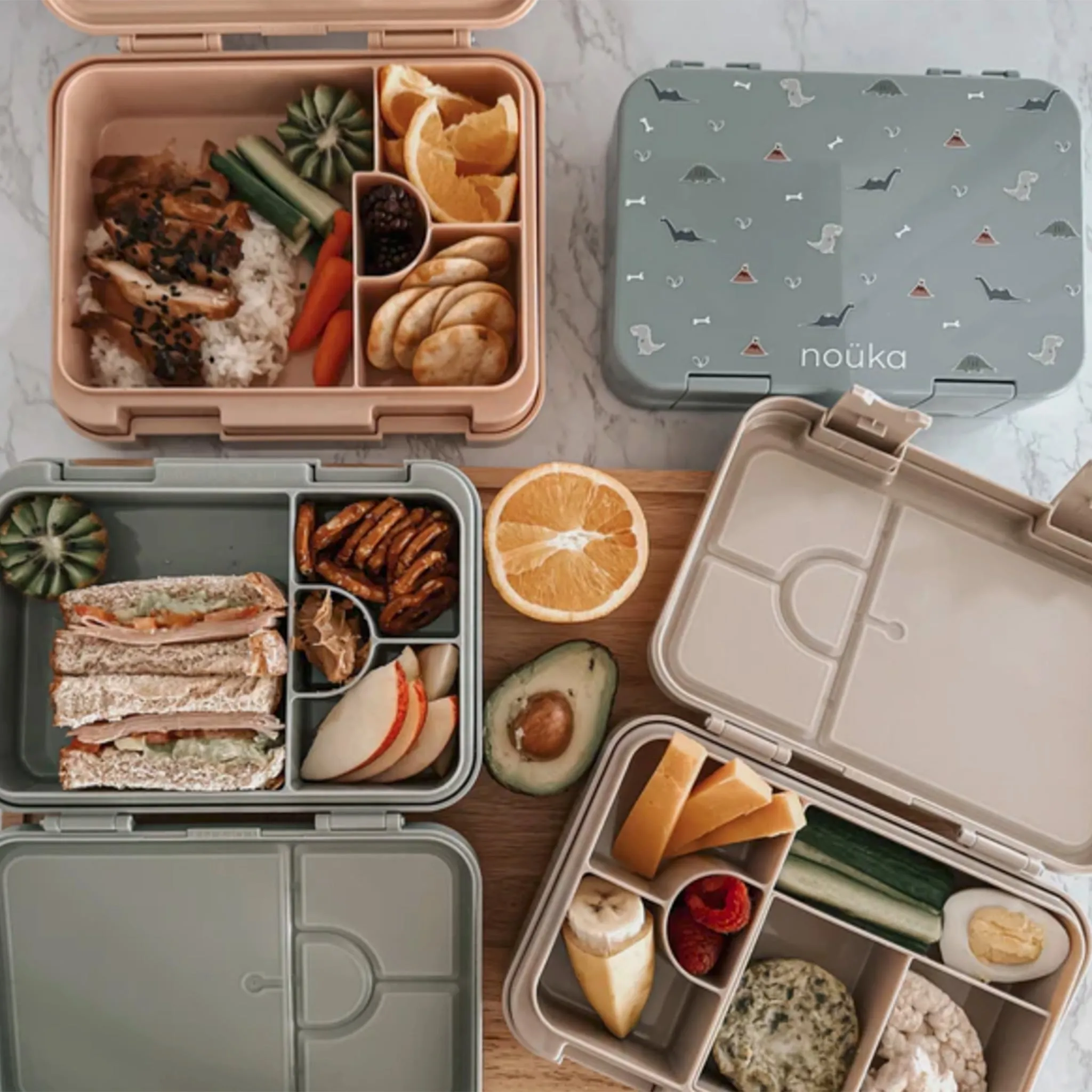 Nouka Boite à Lunch Bento - Champignons