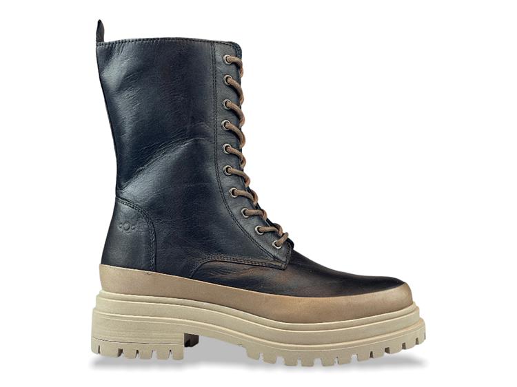 AQA Shoes a8212 Zwart beige
