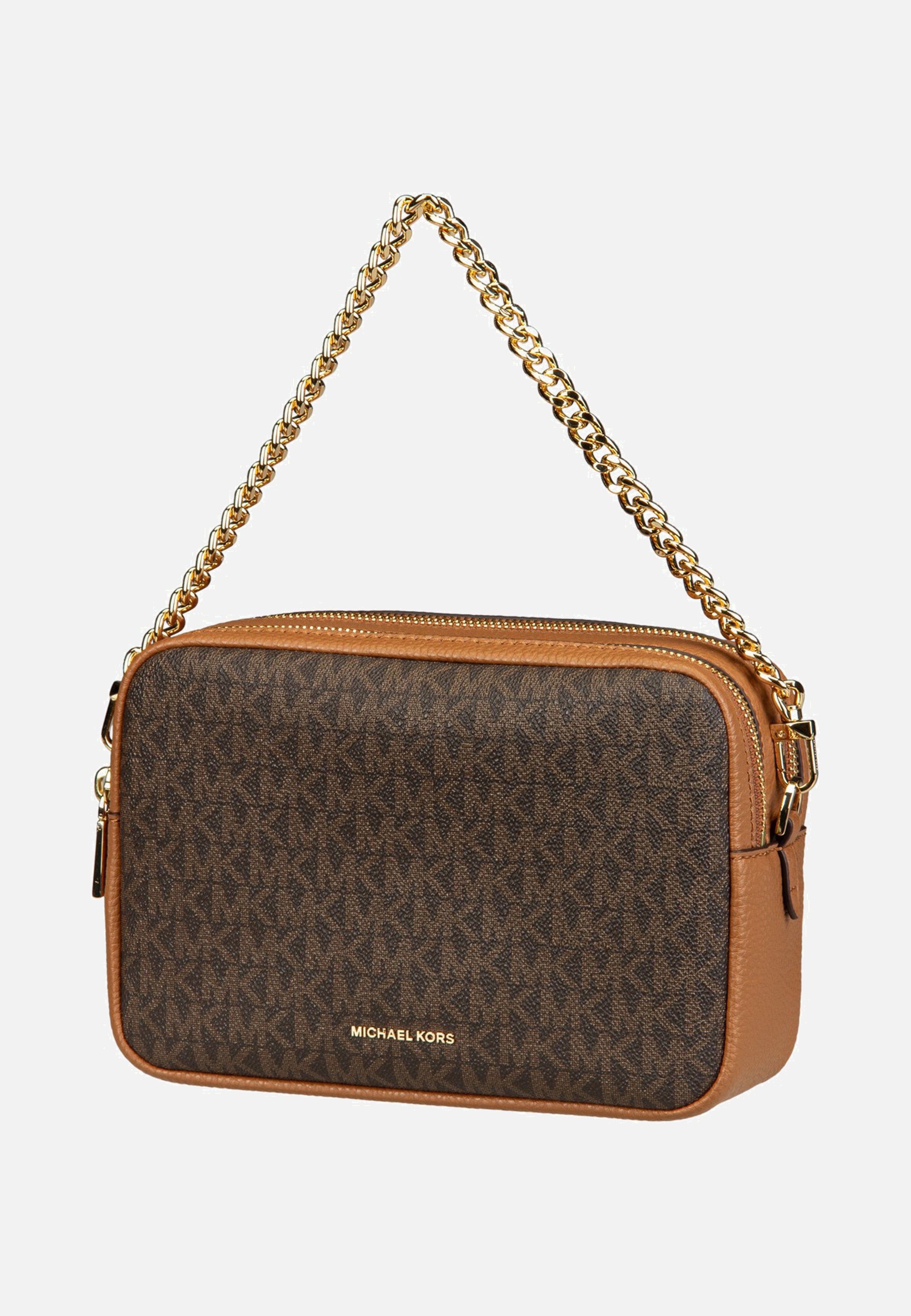 Bryant MD Double Zip Chain Cam Brown/Acorn - Crossbody Bag