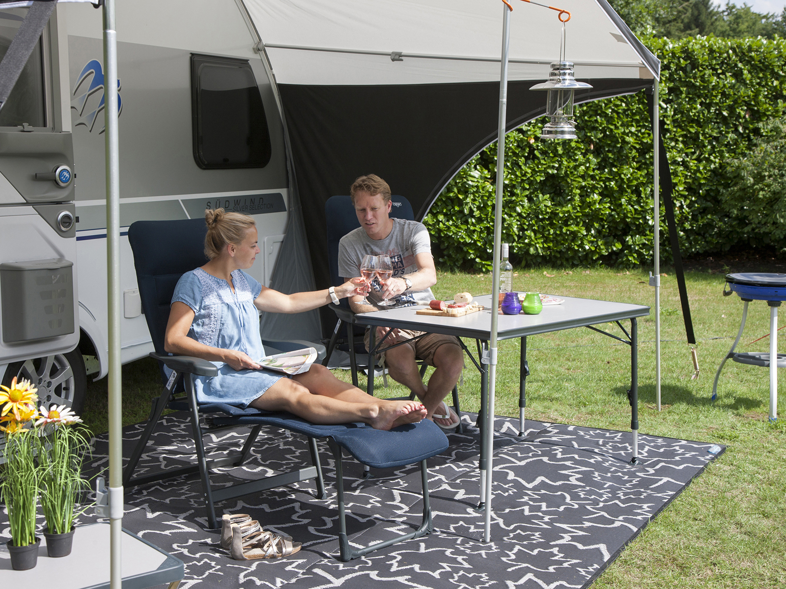 Crespo RP-215 Air Deluxe Blue voetensteun