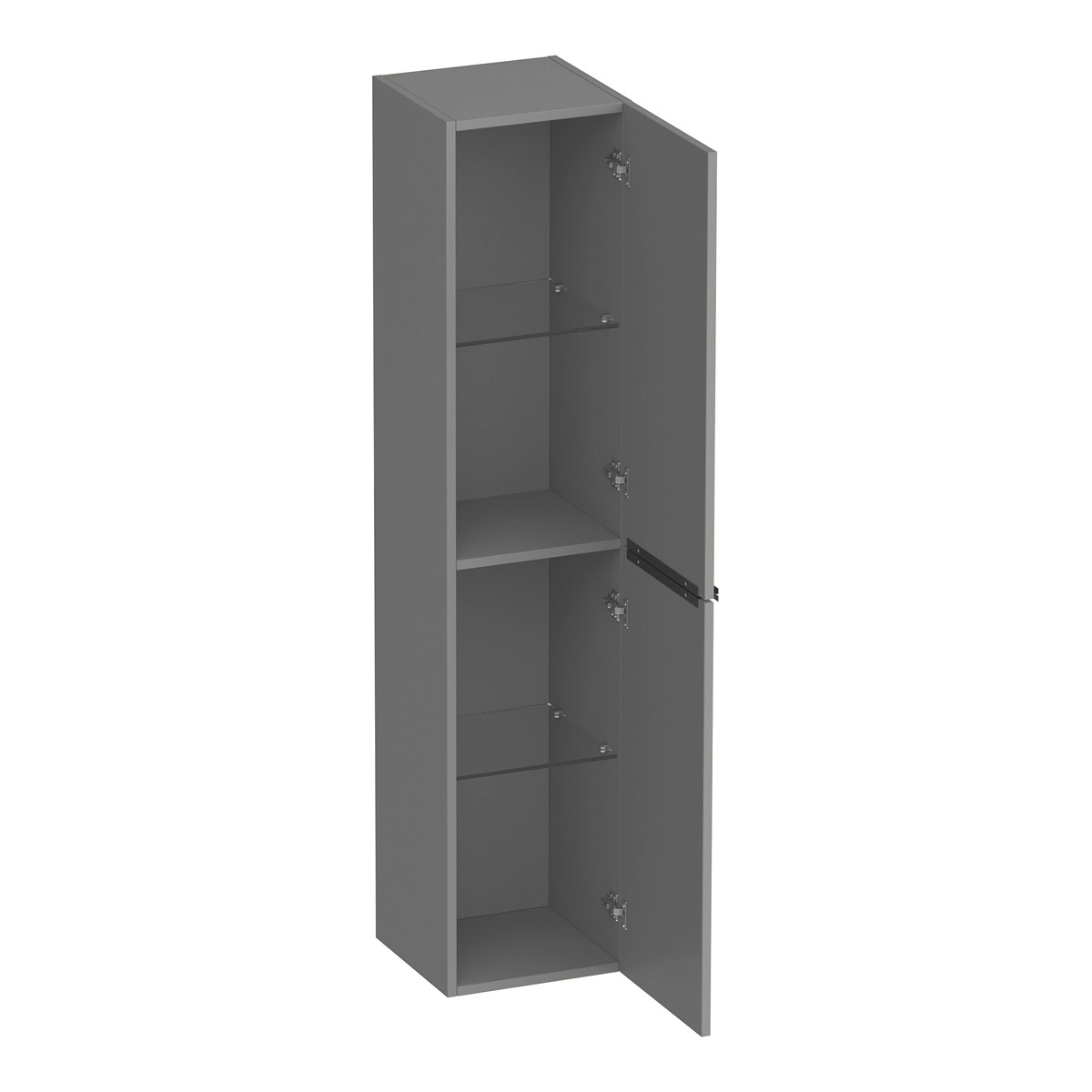Brauer Elevate kolomkast 160cm grijs mat