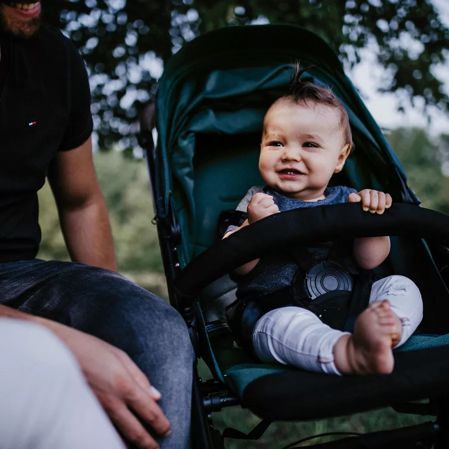 GESSLEIN Buggy SMILOO HAPPY+, olive