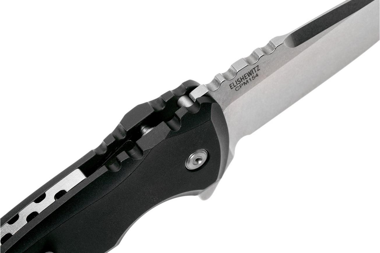 Hogue X1 Microflip Black Droppoint zakmes 24170, Allen Elishewitz design