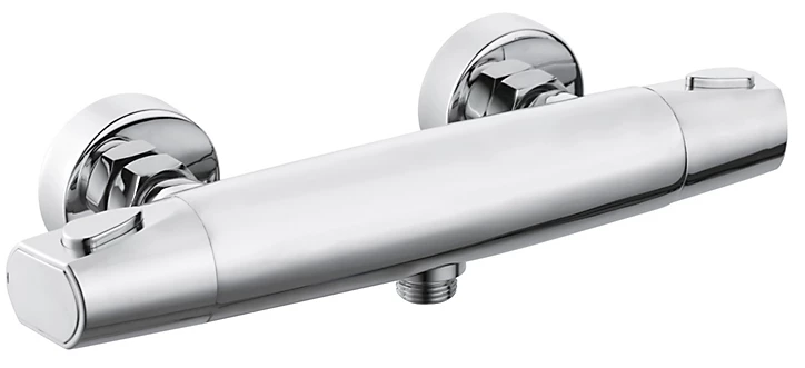 Mitigeur de douche thermostatique chromé Edouard Rousseau Nanka