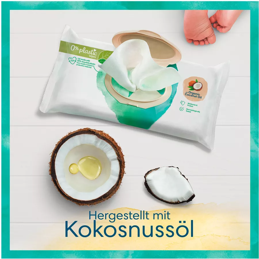 Pampers Feuchttücher Harmonie Coco, 792 Tücher (18 x 44 Stk)