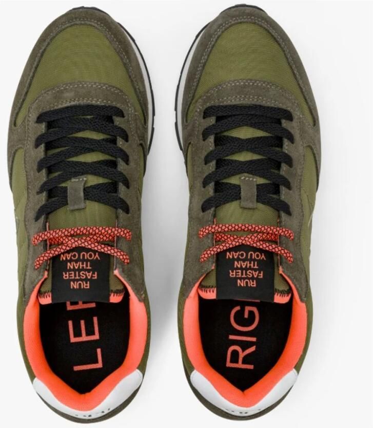 Sun68 Sneaker Tom Fluo Militare Heren Sneakers