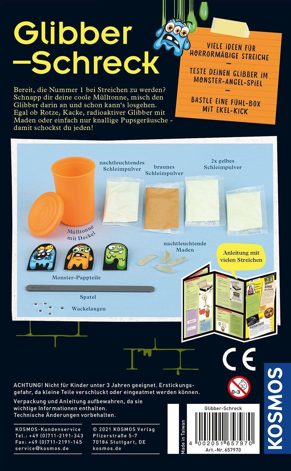 Mitbring-Experimente: Glibber-Schreck