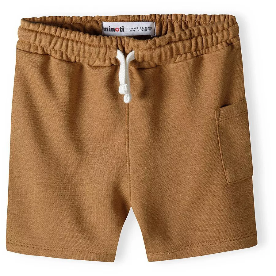 MINOTI T-Shirt und Shorts im Set GelbbraunWeißBlau