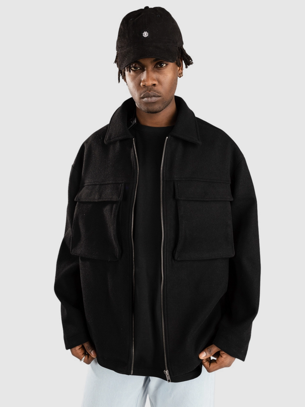 Urban Classics Big Pocket Jacket black
