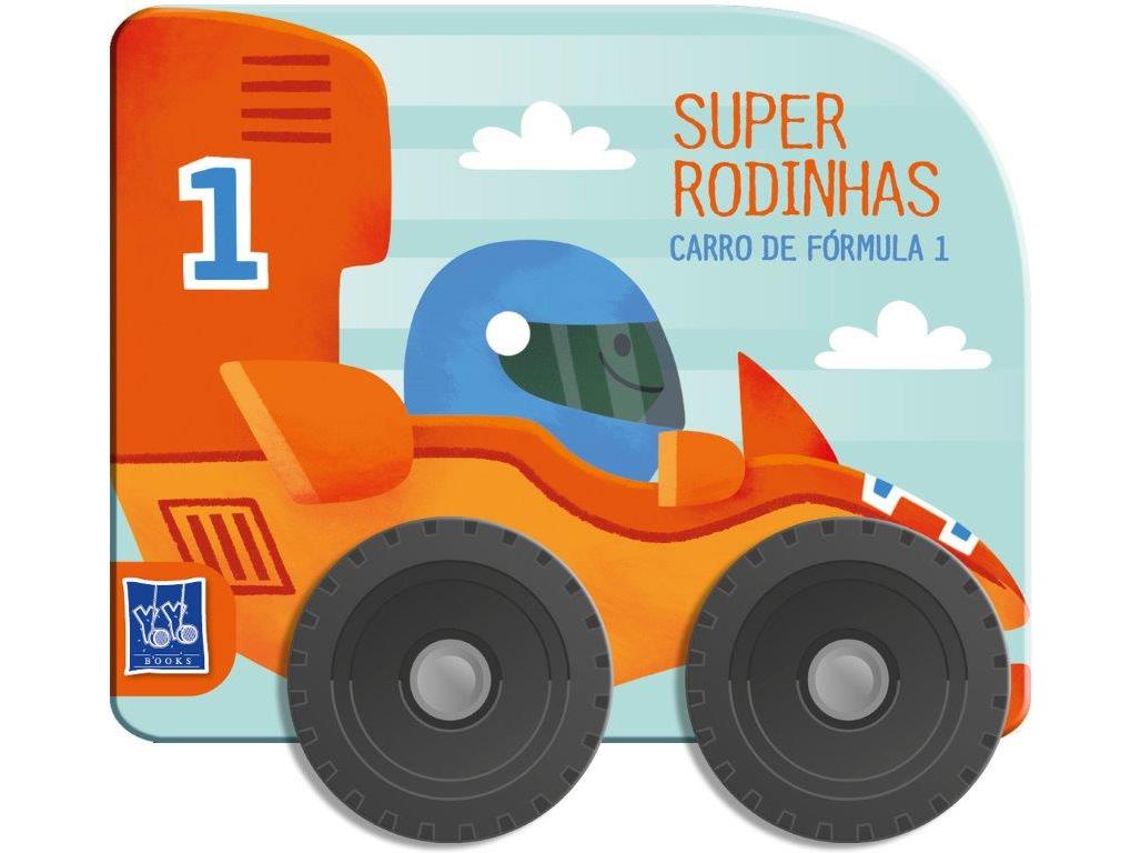 LIVRO SUPER RODINHAS CARRO DE FÓRMULA 1