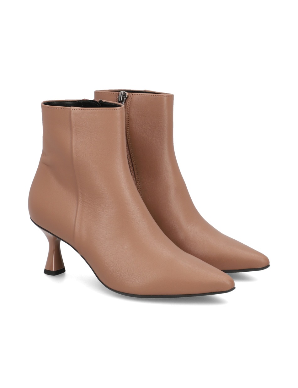 Glattleder Stiefelette