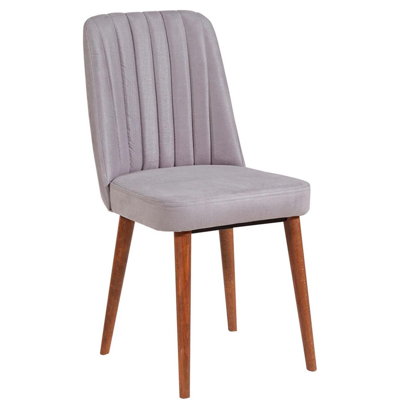 Wooden Art Ensemble Table + 2 Chaises + 1 Banc Vina beige/gris