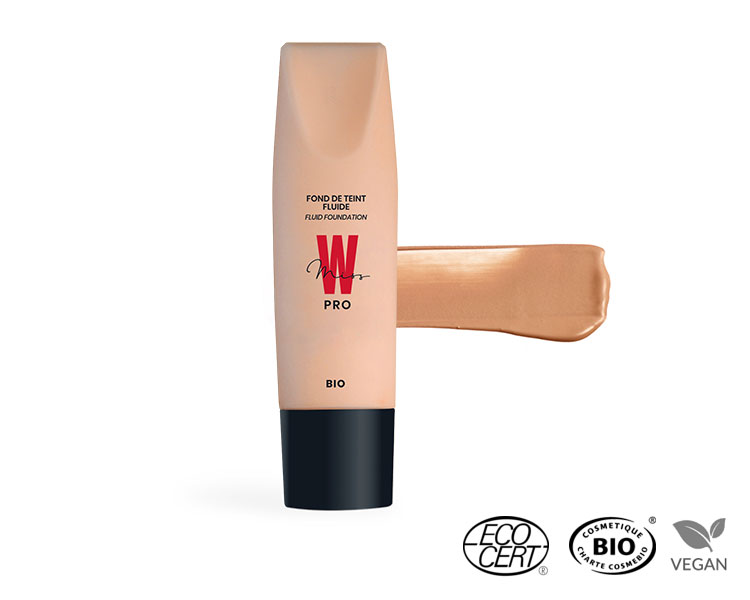 Miss W Pro - Fond de Teint Fluide BIO, 35ml