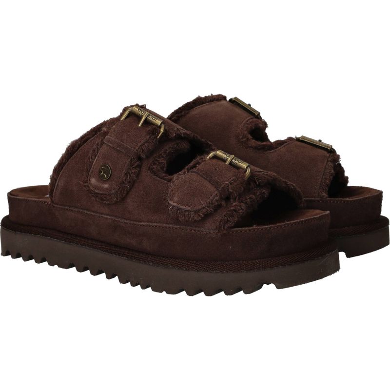 Warmbat Dysart Slippers Bruin Dames