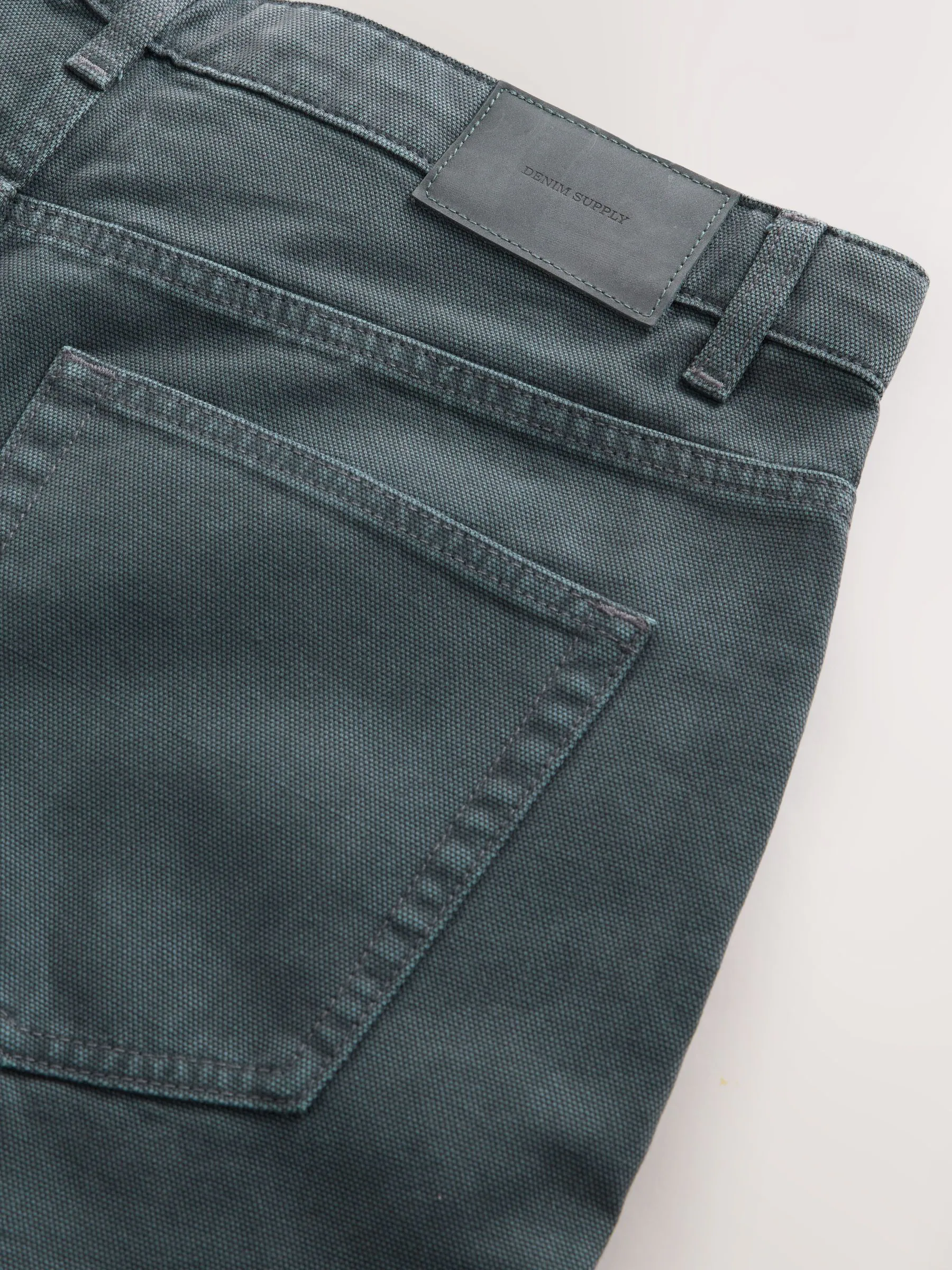 Blauw - Canvas denim jeans