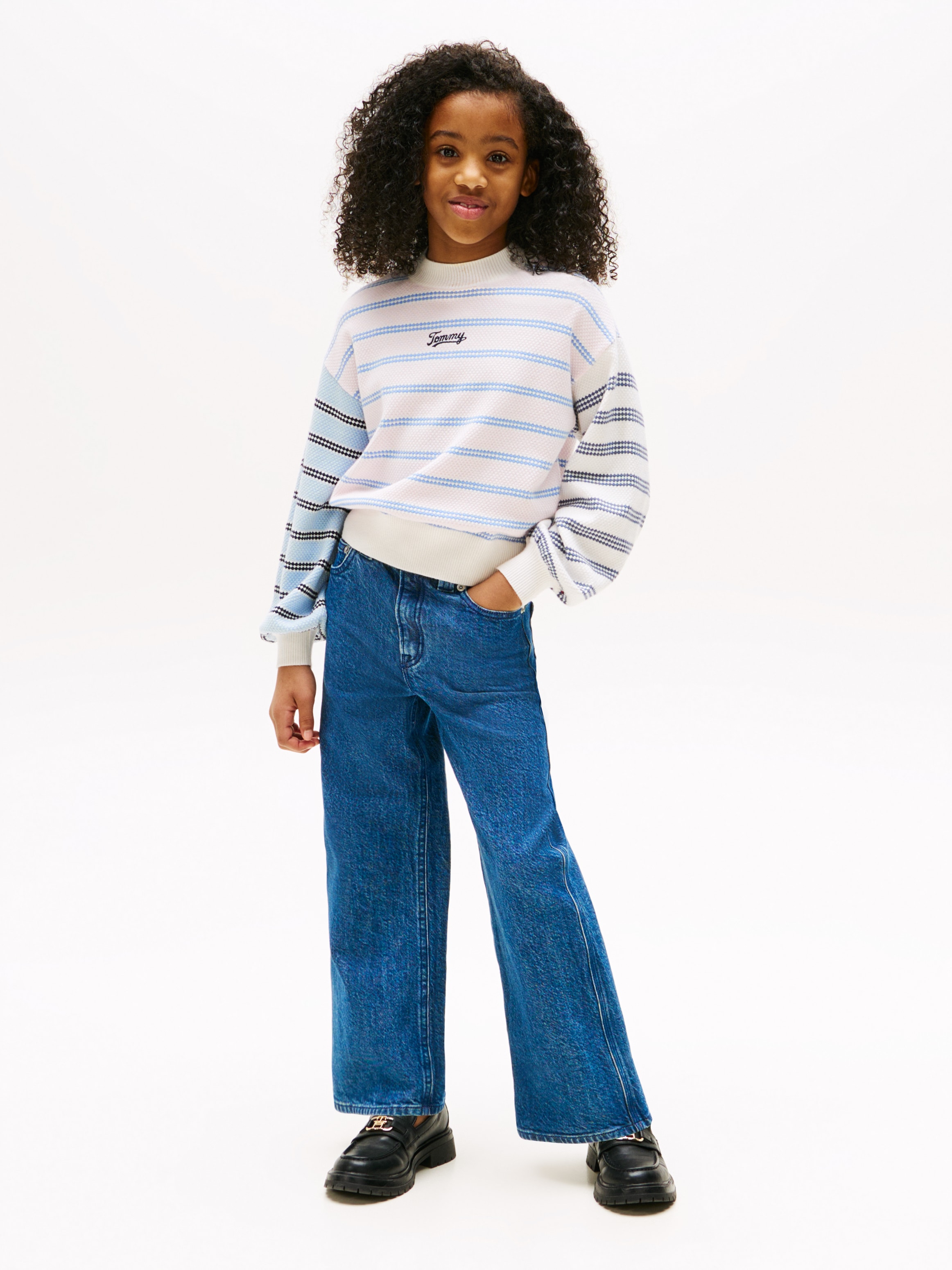 Tommy Hilfiger Stretch-Jeans »MABEL MEDIUM DENIM«, für Kinder bis 16 Jahre, stone washed
