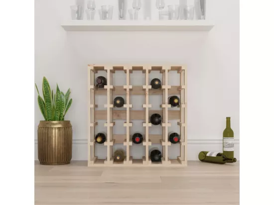 Casier à vin 58,5x33x60,5 cm Bois de pin massif