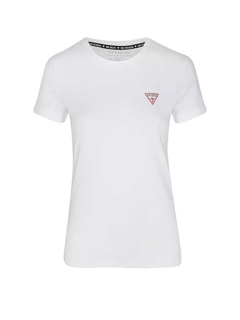 GUESS T-Shirt weiss