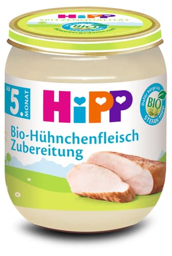 HiPP Bio-Hühnchenfleisch-Zubereitung