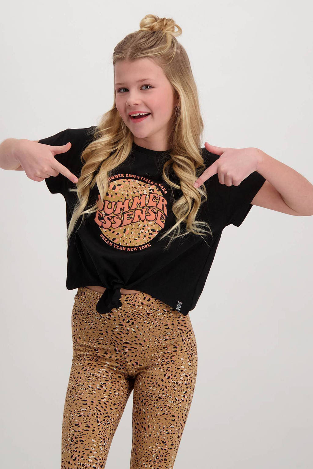 Cars T-shirt MIKKA met printopdruk zwart