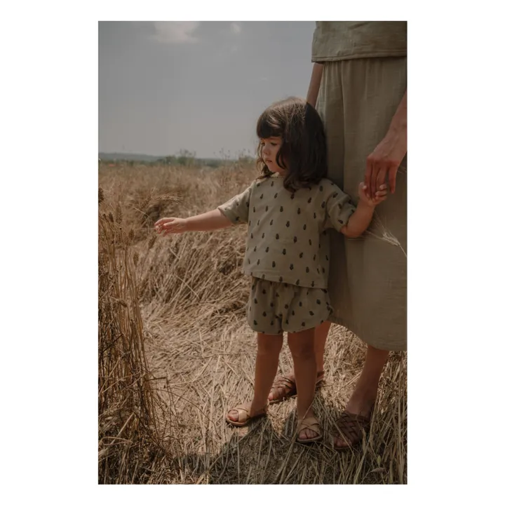 Studio Bohème T-shirt Essential Lavande Eponge | Taupe