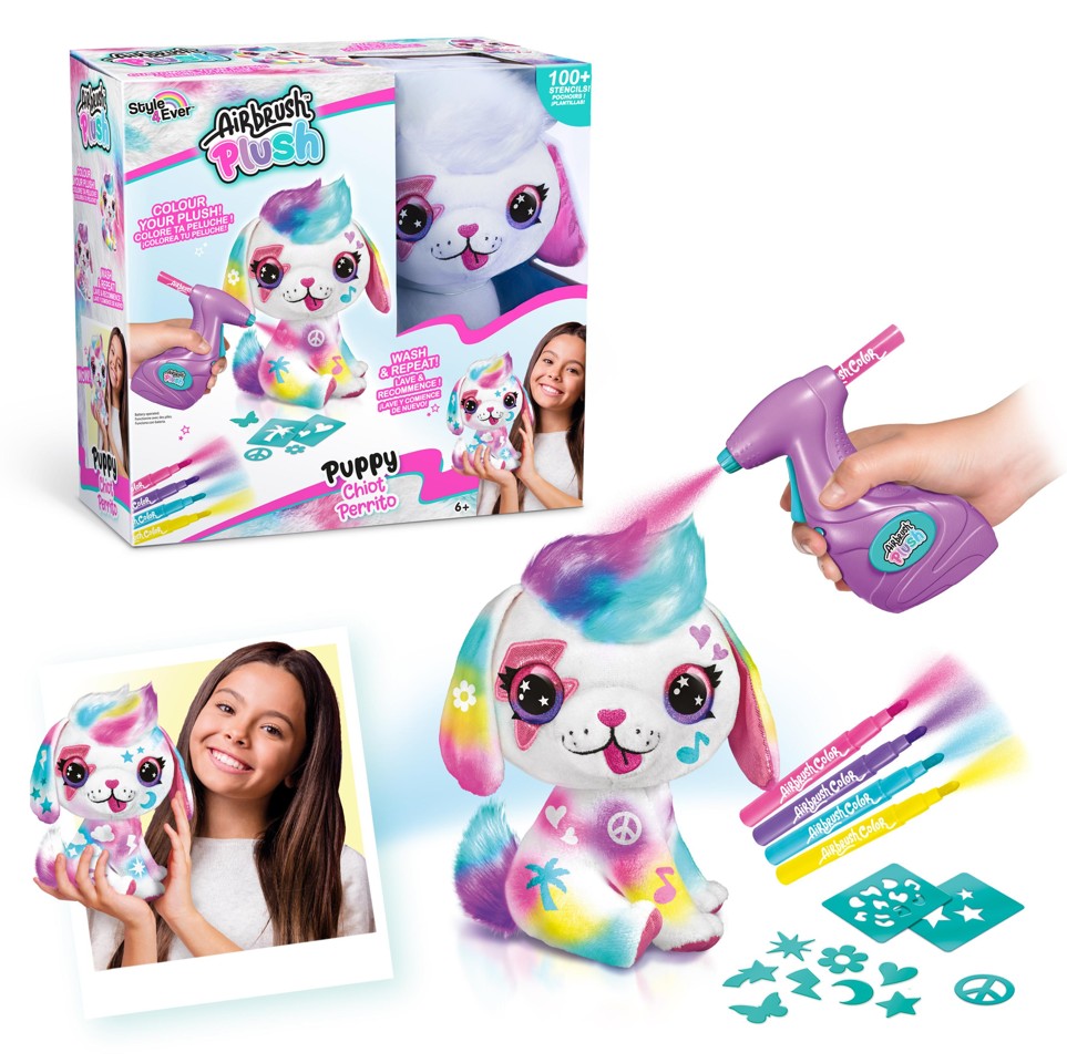 Airbrush Plush - Hundehvalp