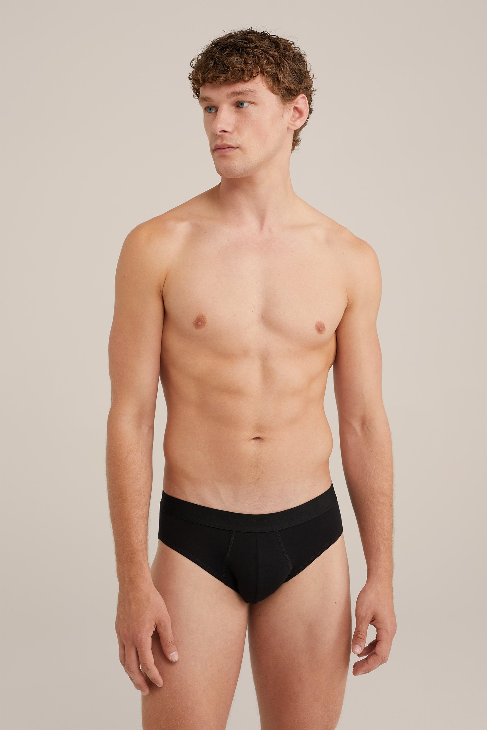 brief, 2-pack WE Fashion Zwart