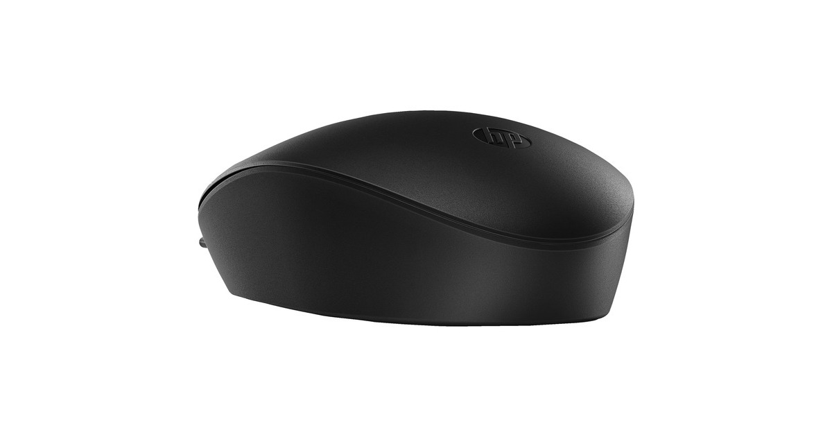 HP125 Muis met kabel  (Zwart)