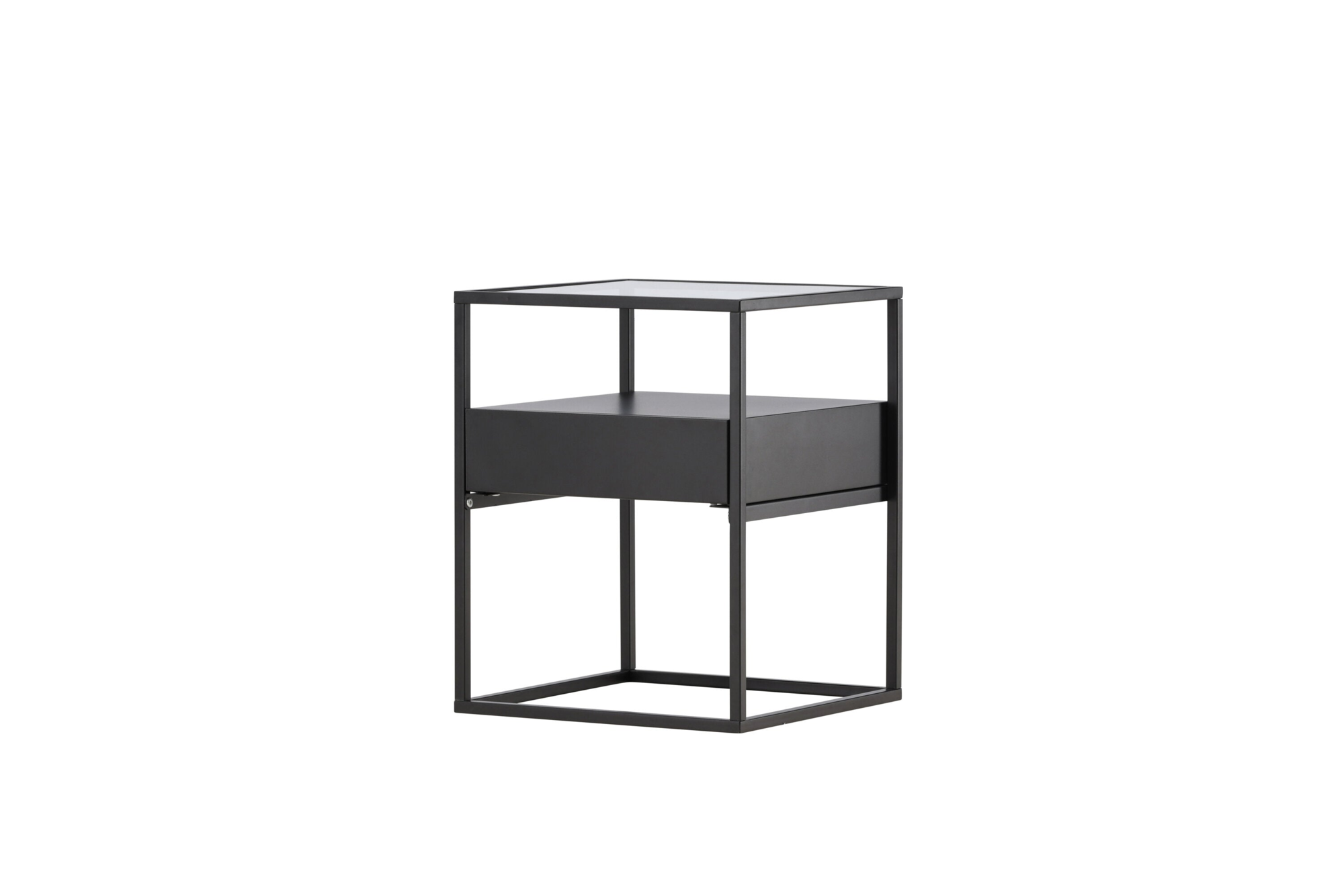 Tama Bijzettafel - 40 x 40 cm - Zwart