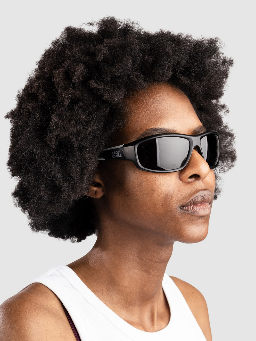 A Lost Cause Revival Black/Grey Sunglasses smoke