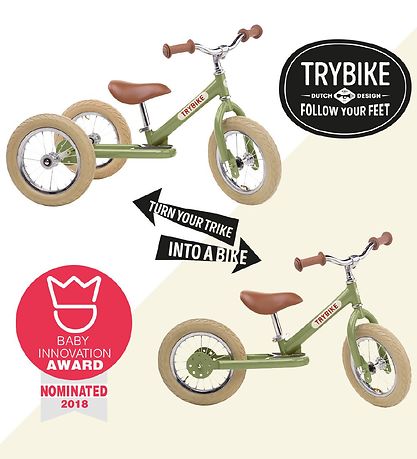 TryBike L?becykel - Steel - R?d