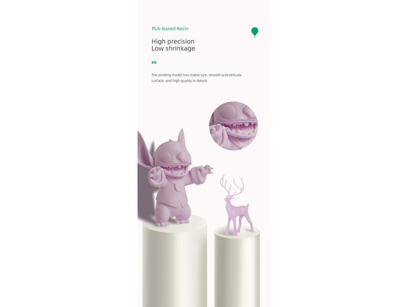 Creality Resin Plus 500 g, Himmelblau UV Resin für DLP / SLA 3D Drucker