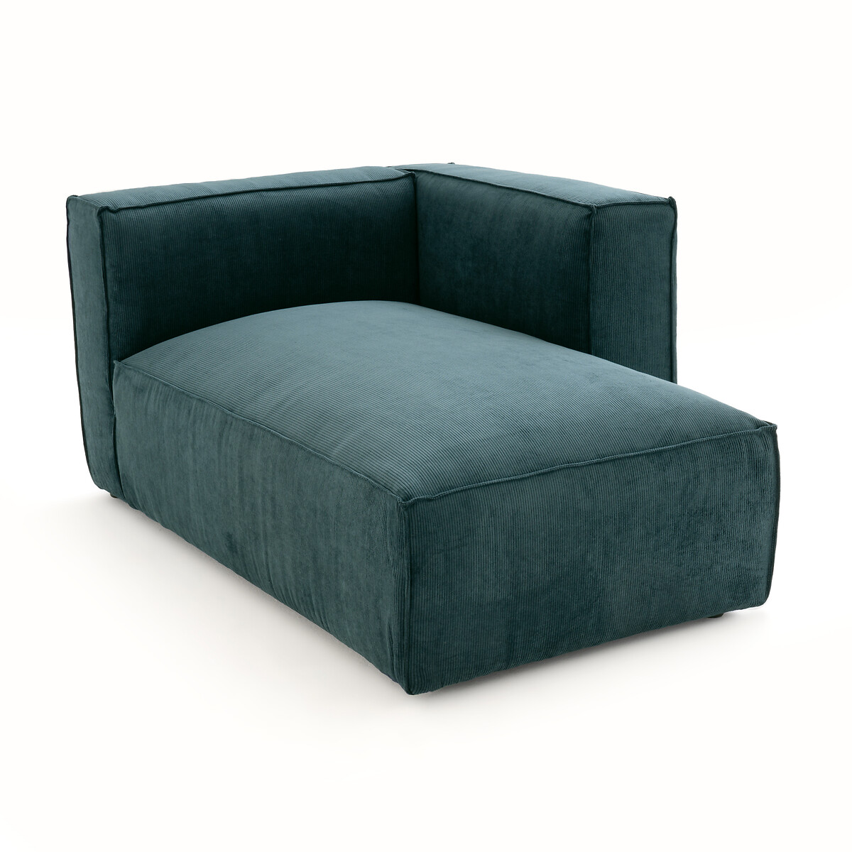 LA REDOUTE INTERIORS<br>Poltrona modular de veludo canelado, Seven