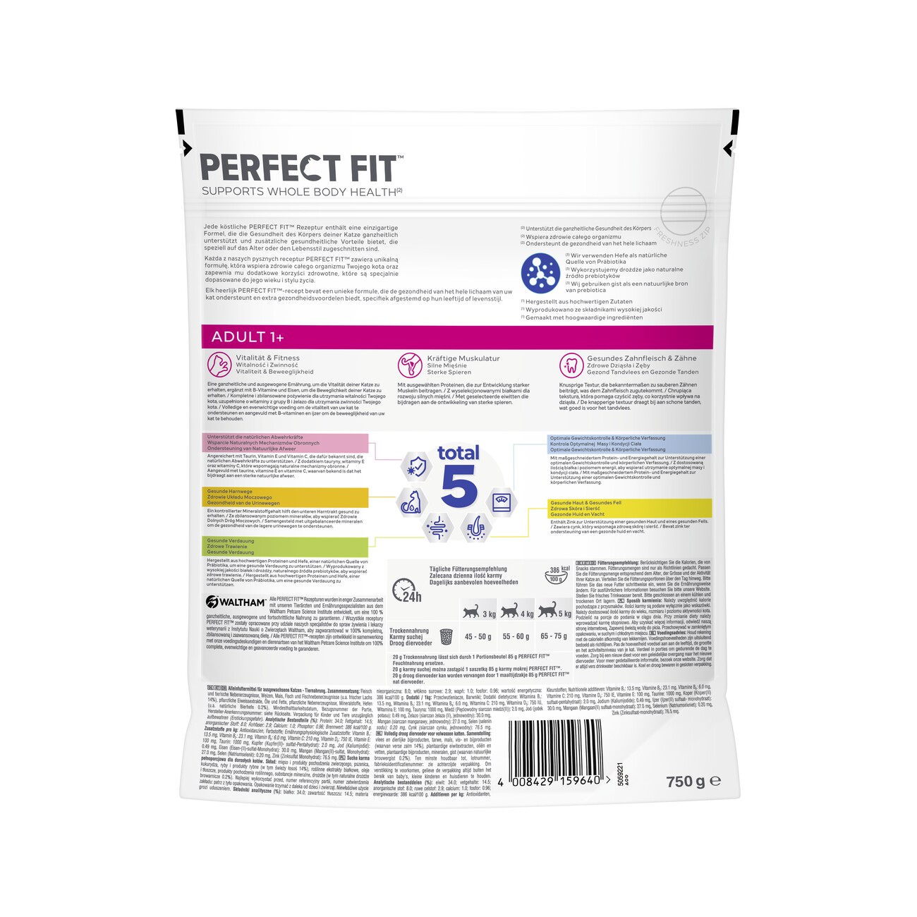 PERFECT FIT Adult 1+ Reich an Lachs 750 g