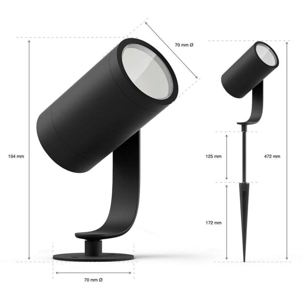 HAGESPOTLIGHT PHILIPS HUE LILY