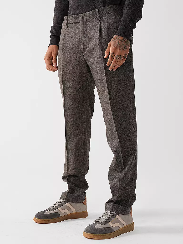 BRIGLIA Wollhose  hellbraun