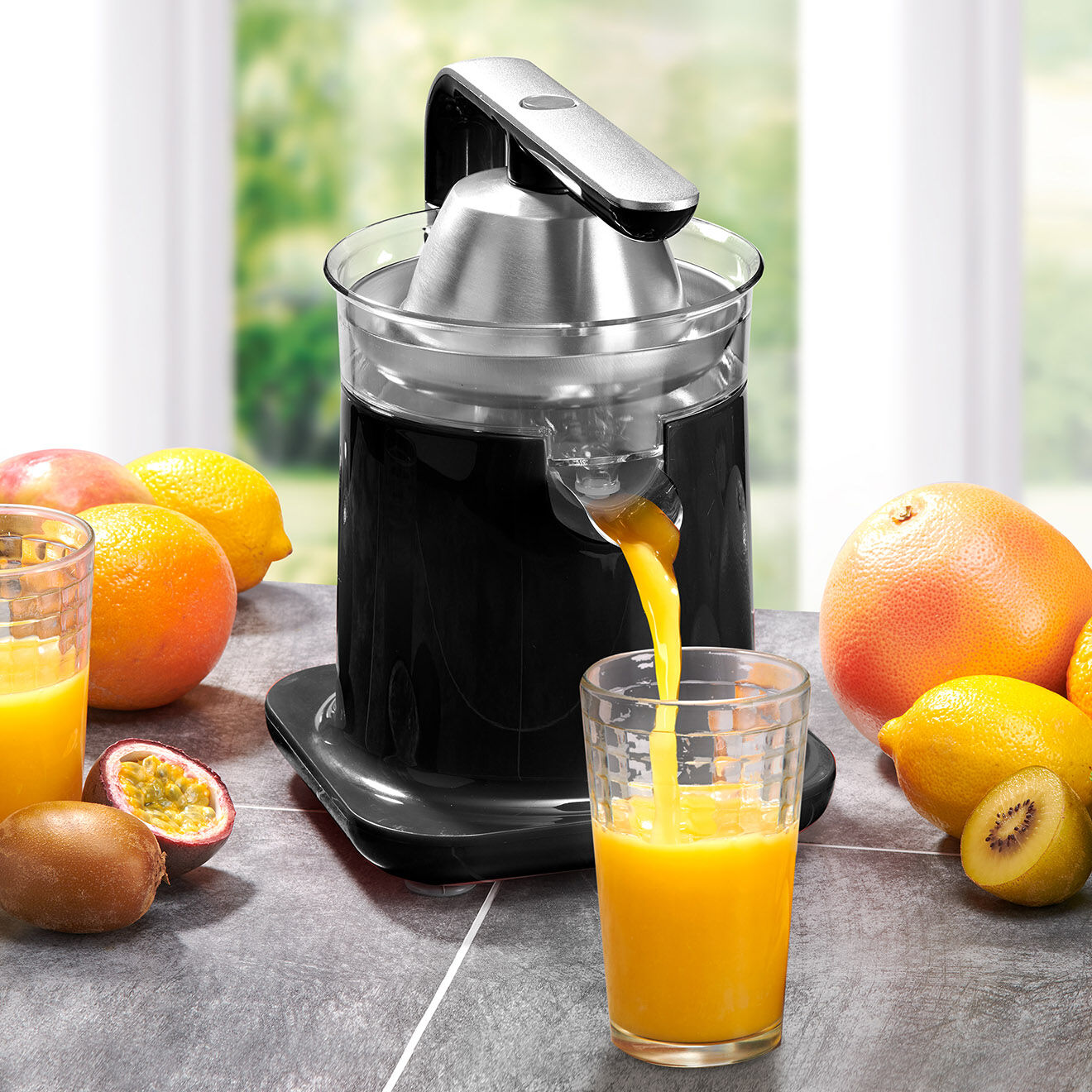 Kitchencook Presse-Agrume électrique noir - 550 ml