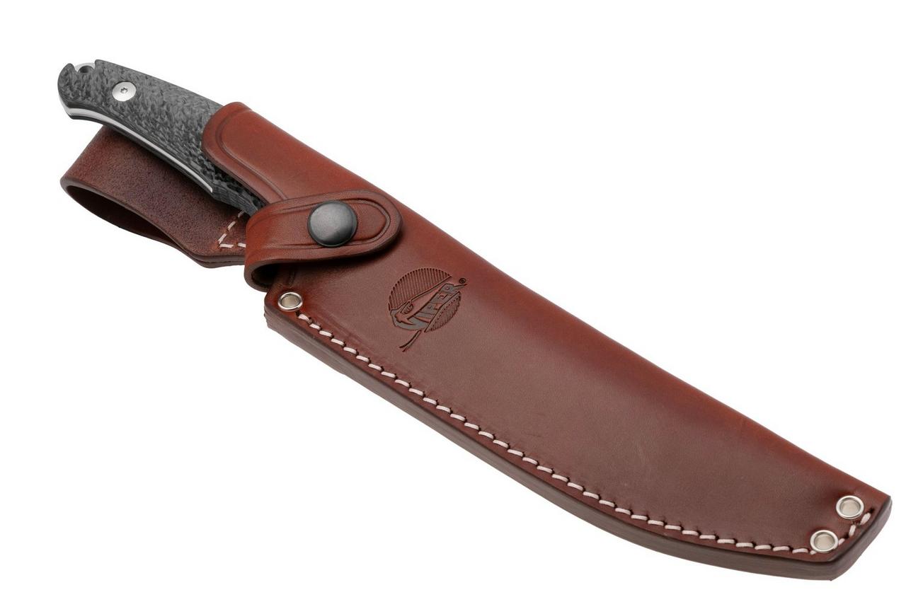 Viper Trail VT4068FC Satin N690, Carbon Fiber, vaststaand mes, Jens Anso design