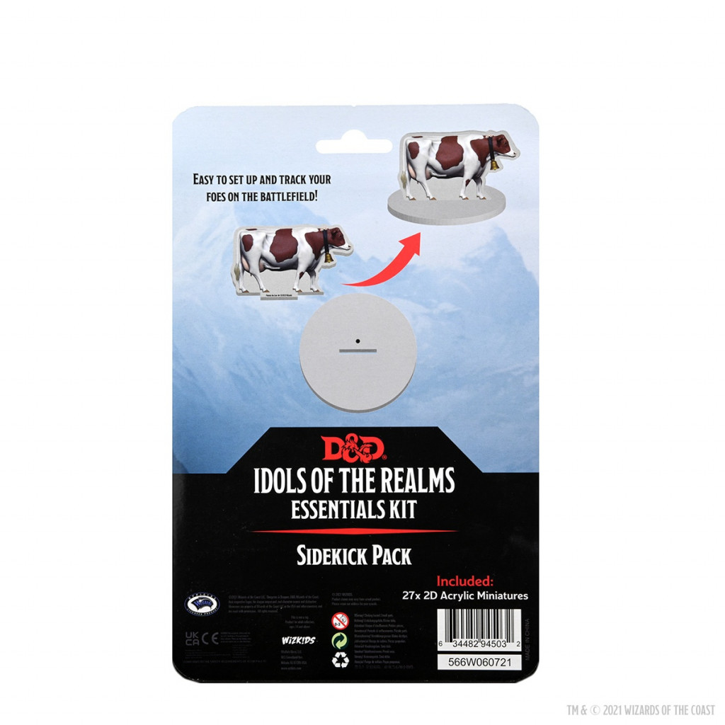 D&D Idols of the Realms 2D Minis: Sidekick Pack