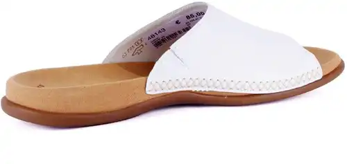 Gabor wit 03.705.21 - maat 43 slipper wit - maat 43 Calandschoen