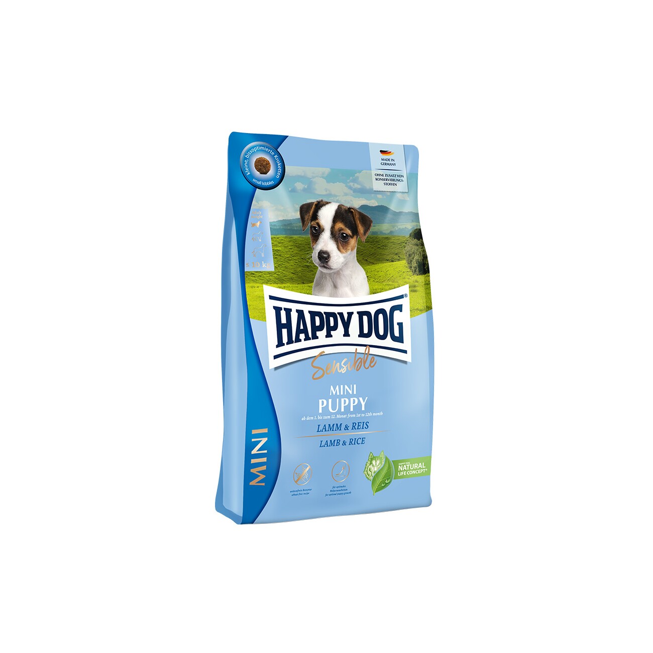 HAPPY DOG Sensible Trockenfutter Puppy, Mini 800 g