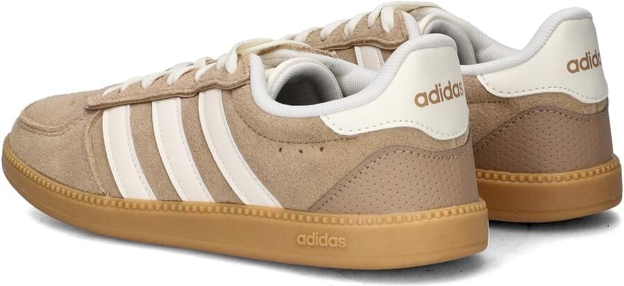 Adidas Sportswear sneakers van leer met vetersluiting model 'BREAKNET SLEEK'