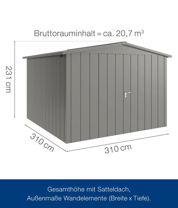 Hörmann Metallgerätehaus Juno JSD14 M-Sk